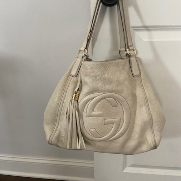 100% Authentic Gucci Soho Cellarius Medium Tote Handbag - Picture 2 of 16